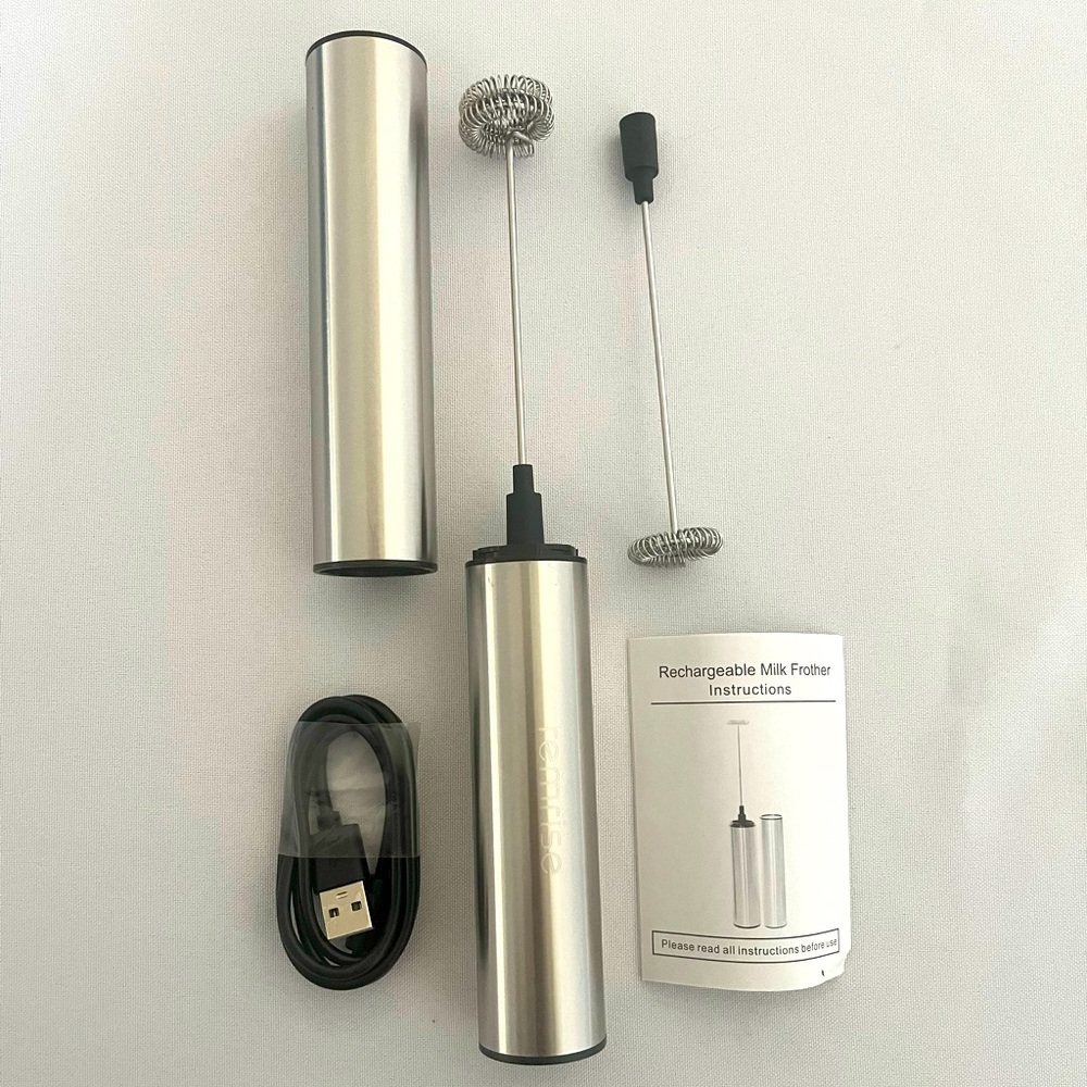 New Milk Frother Rechargeable